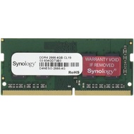 Synology 4GB DDR4 2666 MHz SODIMM Memory Module-4GB NONE-ECC(D4NESO-2666-4G)