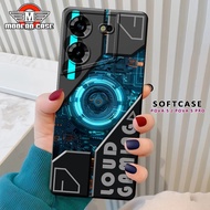 TECNO POVA 5/POVA 5 PRO Flexible Silicone Softcase 2024 - Casing hp 2024 - Case hp - Tecno Casing - 