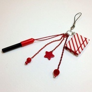 小本與筆 :: 迷你本子吊飾