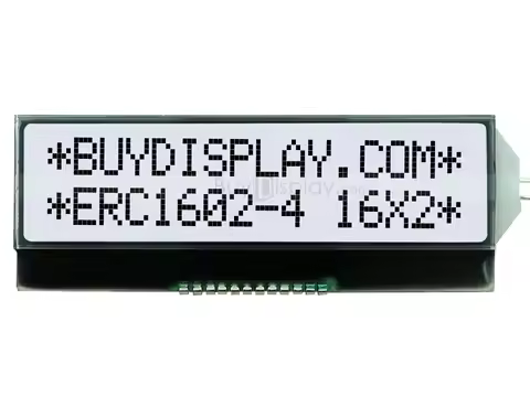 16x2 LCD 3.3v Character COG Display Module Black on White/White on Blue