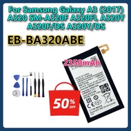 EB-BA320ABE 2350mAh Brand New Phone Battery For Samsung Galaxy A3 (2017) A320 SM-A320F A320FL A320Y 