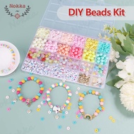 【SG】Creative Kids DIY Beads Kit Rainbow Horse Bracelet Set Crafts Beads for Kids DIY Beads Bracelet 