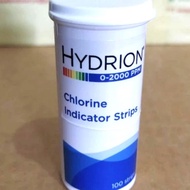 HYDRION CH-2000 CHLORINE TEST STRIP 0-2000PPM HYDRION CH2000 100strips