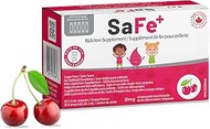 SaFe+ Liquid Iron for Children | Great Tasting Cherry Flavor | Easy to Use 20mg/2mL Iron per ampule 