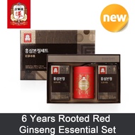 CHEONG KWAN JANG 6 Years Rooted Red Ginseng Essential Set bottles + candy