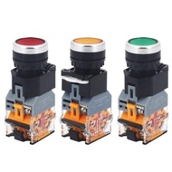 Release button, hold down Blue, Red, Yellow without light - with light Phi 22 CML LA39-11, CML LA38-