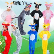 - ww22 Animal Costume Lamb 13 Goat Young Big Big Gray Wolf Aries/Cartoon Animal Costume Parent-Child