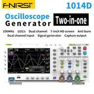 FNIRSI 1014D Digital Oscilloscope 2 In 1 Dual Channel Input Signal Generator 100MHz  2 Analog Bandwi
