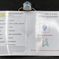 Natural Blue Topaz Memo