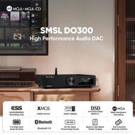 SMSL DO300 Audio Decoder MQA CD DSD512 32Bit 768KHZ Bluetooth LDAC XLR I2S Decoder with Remote Contr