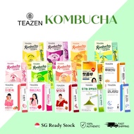 [SG Stock] TEAZEN Kombucha Tea Lemon / Berry / Citron / Pineapple / Peach