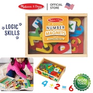 (ของแท้ USA) แม่เหล็กตัวเลข ติดกระดานไวท์บอร์ด ติดตู้เย็น Melissa & Doug Magnetic Number Magnet แม่เ