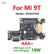 AAA+ For Xiaomi Mi 9T Dock Connector USB Charger Port Flex Cable Board Type C Microphone Board Fast 