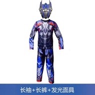 Transformers Costume Set Cobowen Bumblebee Glowing Mask Halloween Props Dress Up