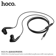 HOCO M101 Pro หูฟังอินเอียร์ Type-C / 3.5mm สำหรับไอโฟนและแอนดรอยด์ หูฟังสมอลทอล์ค