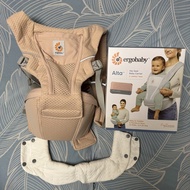 ERGOBABY ALTA 坐墊式嬰兒揹帶透氣款 pink quartz  送 咬咬巾