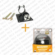 Stand Bor Mini IWA Portable Dudukan Bor Ke Circular Saw Meja Adapter Konverter Gerinda Duduk