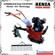 KENZA CRAWLER CULTIVATOR  MESIN DANGIR  MESIN BAJAK  TRAKTOR MINI
