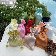 Size 4x6 Inches [Pack Of 5] 13 Colors To Choose From Satin Bag Wear Jewelry Souvenirs Silk Paper Bag