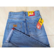 celana jeans lois pria original size 28-34 asli 100% sesuai gambar cod - biru terang 32