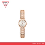 GUESS LADIES DRESS Rose Gold Tone Case White Dial Watch