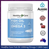 HEALTHY CARE Fish Oil 1000mg Omega 3 (400 Capsules)