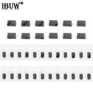 100PCS SMD Diodes Assortment 1N4007, 1N4148W, 1N5819W, MBR0520LT1G, MBR0530W Surface Mount Diodes