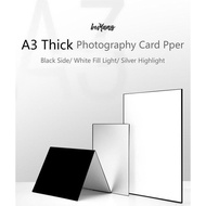 (Dukenzo) Papan Reflektor 3In1 - Xl Pencahayaan Reflektor Photography Photograpphic Photo Foto Kamer