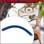 [Phenovo] Wooden Parrot Perch Stand, Bird Stand Pole Standing Toy, Bird Cage Perch,