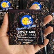 ️ CACAO DE SMILEE Chocolate (80% DARK) 38g (sweetened by monk fruit)