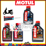 MOTUL 4T SCOOTER TECHNOSYNTHESE ENGINE OIL LE SAE 10W40 MB HC-TECH EXPERT POWER 5W40 1 / 1.5 LITER SAE 80W90 GEAR OIL