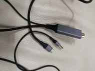 Iphone蘋果三星華為 iPad 全新type C 接駁電視 適合睇戲打機 可充電 另有延長線出售