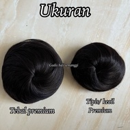 ORIGINAL ROUND HAIR BUN, BALI HAIR BUN, HAIR BUN, MODERN HAIR BUN, THREADED HAIR/