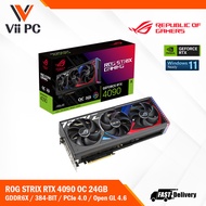 ASUS Rog Strix Nvidia Geforce RTX4090/RTX 4090 OC 24GB GDDR6X PCI 4.0 OpenGL 4.6 384 Bit Graphics Ca