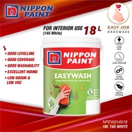 18L Nippon Paint Easy Wash Matt Finish Interior Wall Paint