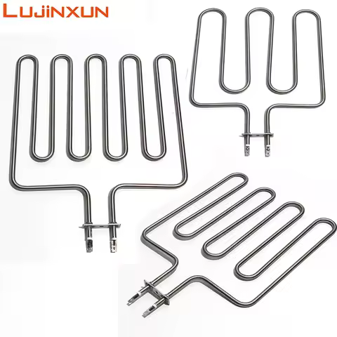 LUJINXUN 3U 4U 5U Electric Heater Element 110/220/380V 304SUS for Sauna Stove Straight Heater Tube P