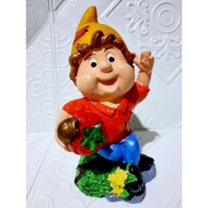 7" Lucky Dwarf Garden Figurines