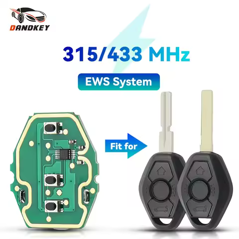 Dandkey 3 Buttons For BMW EWS System Remote Car Key Control Circuit Board For BMW 1 3 5 7 X series 7