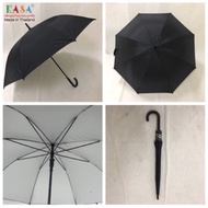 Black umbrella 28 Inches Offering To Monks golf Umbrellas Large AUTO Rod 14 Mm Shaft Fabric Sun Prot