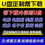 U disk Customomload usb MP4 series of new and old movie animatU Customized download Continuous Drama