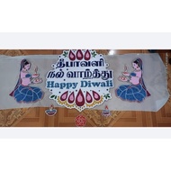 mdf Deepavali kolam board..deco items..24 inches + 16 inches + 4 inches .