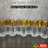 [Bottle Tola PERMATA] - Bottle Perfum ROLL POLOS - 6ml