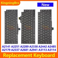 Replacement US Keyboard 2016-2025 Year For Macbook Pro Air  A2141 A2337 A2338 A2442 A2681 A3240 A225
