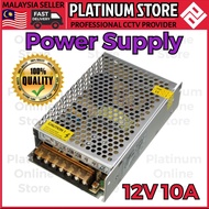 Power Supply DC12V 10A TRANSFORMER AC110V AC220V TO DC12V CONVERTER for CCTV Alarm LED Stripe AC TO 