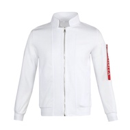 ┅۞❈Anime Tokyo Revengers Hanemiya Kazutora Cosplay Wig White Coat Valhalla Uniform Baseball Jacket M