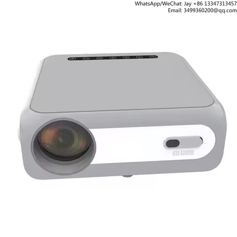 KP1 Portable Projector 1080P 700 ANSI Lumens AndroidTV 11 System Home Theater Proyector
