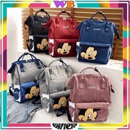 LARGE Mummy Maternity Anello mickey minnie Nappy Diaper Bag Large Baby imama Design Travel Backpack