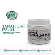 SERBUK TANAH LIAT PUTIH HPA/White Clay Powder (100% Organic)- Rawatan untuk ekzema/ruam kulit