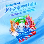 MoYu Meilong 9x9 V3 M Core-Ball Cube Magnetic Cube Stickerless Speed Cube Stickerless Professional P
