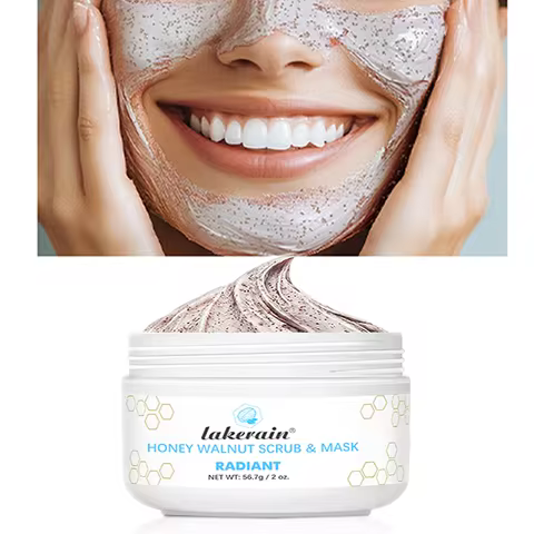 Facial Scrub & Face Exfoliator Mask Skin CareMoisturizing brightening Nourishing Cleansing Honey Wal